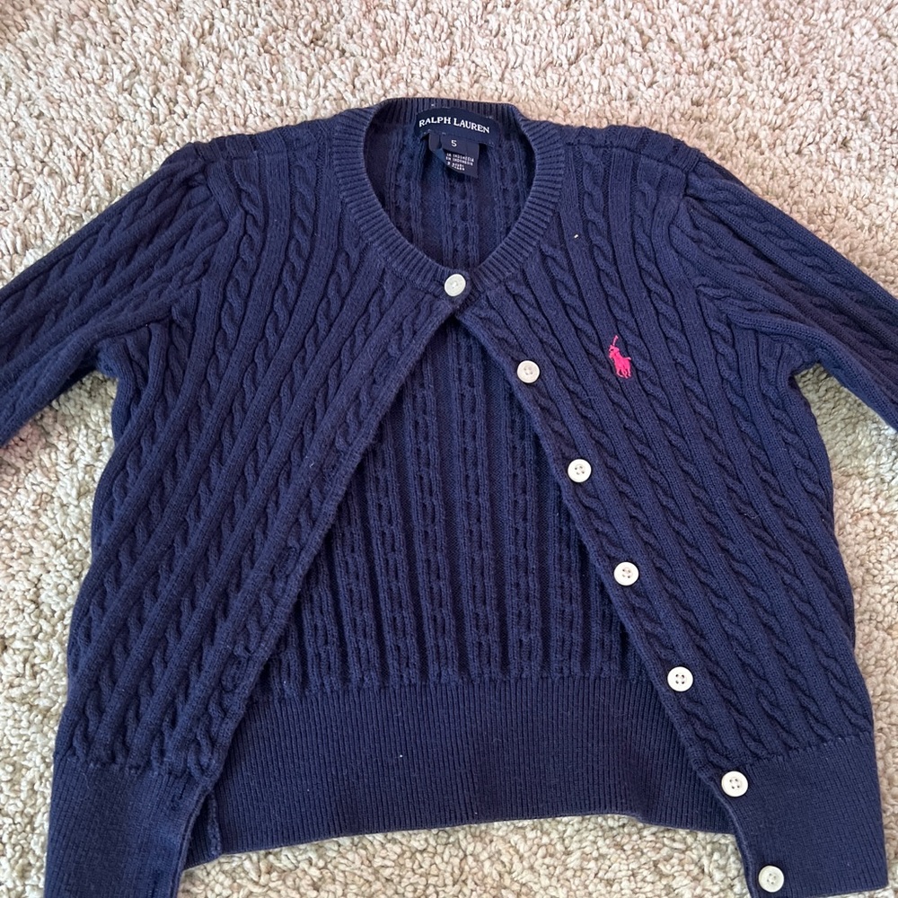 Beautiful RL sweater.